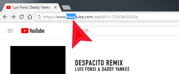 hooktube.com review youtube replace you with hook trick