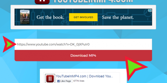 youtubeinmp4 front index page