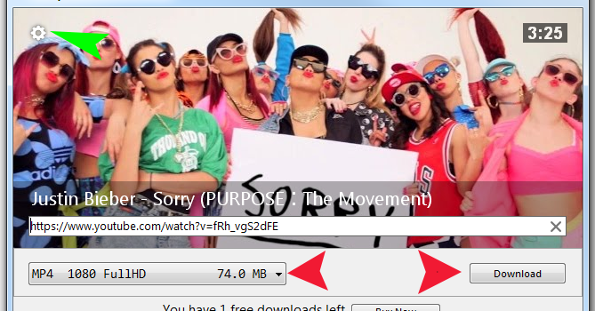 ummy video downloader step 1 download youtube video hd 1080p