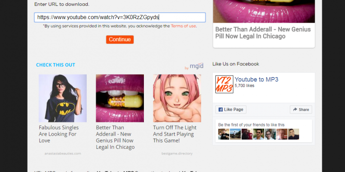 ttomp3.org download youtube to mp3 sterp1 index page