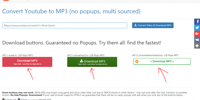 youtubemp3.today tutorial download youtube2mp3 step 3 choose your download source