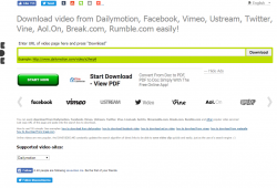 savevideo.me review tutorial no youtube step 1 open savevideo main page