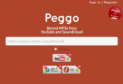 PEGGO.TV review and tutorial step 1 open front page of peggo