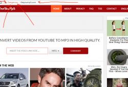 theyoump3 doesn't work anymore screenshot 4 see how google chrome reports this site as dangerous