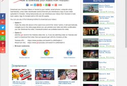 genyoutube review and tutorial step 1 open front page