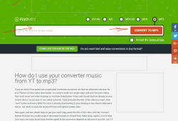 flv2mp3.by front page index look