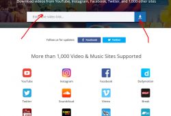 picvideo.net review and tutorial step 1 open front page