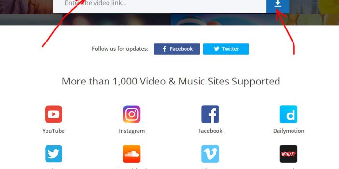 picvideo.net review and tutorial step 1 open front page