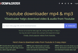 ydownloader front page
