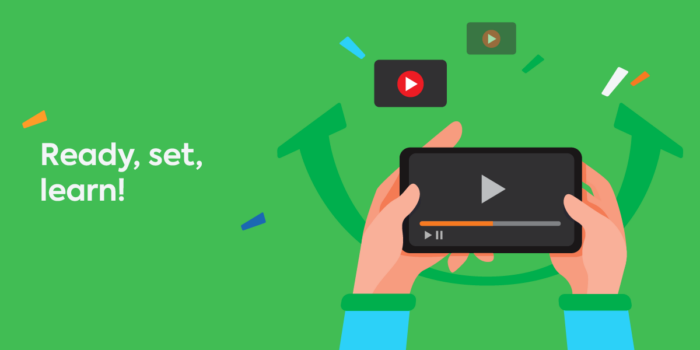 learn stuff on youtube