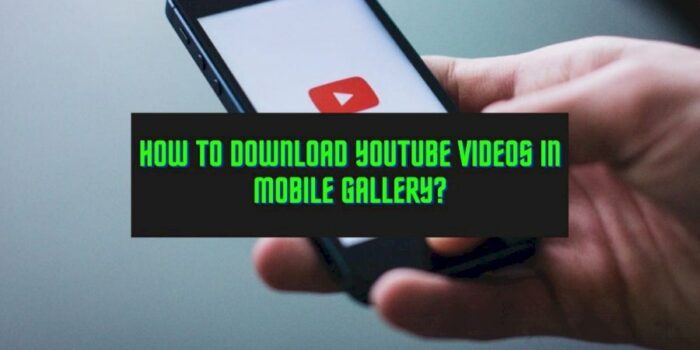 save videos to smartphones