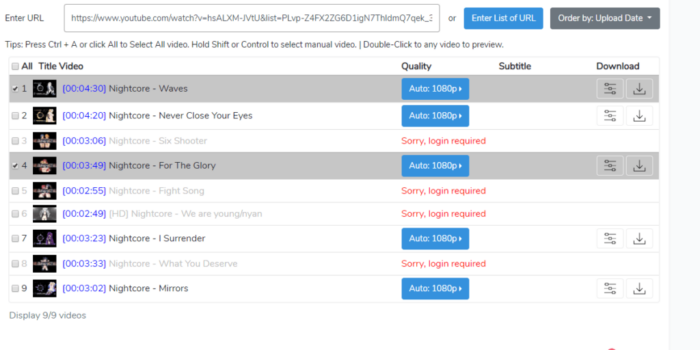 Download Youtube Playlist Video